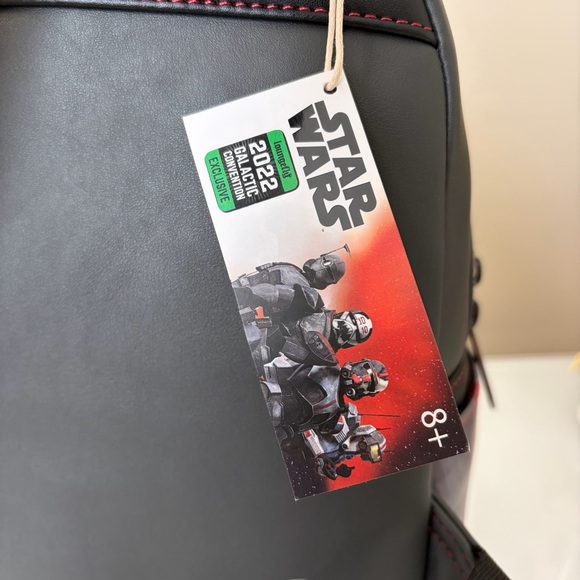 Loungefly Star Wars Bad Batch Hunter Helmet Mini Backpack Convention Exclusive - Picture 8 of 14